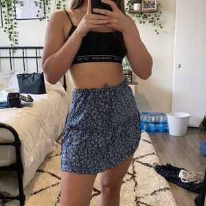 Floral Brandy Melville Skirt One Size